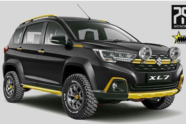 Design Modifikasi Suzuki XL7, Dibuat Siap Terjang Banjir Hingga Rally