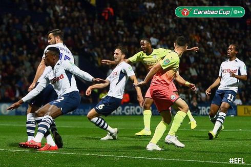 Preston North End Vs Man City, Sterling Jadi Bintang Kemenangan Man City