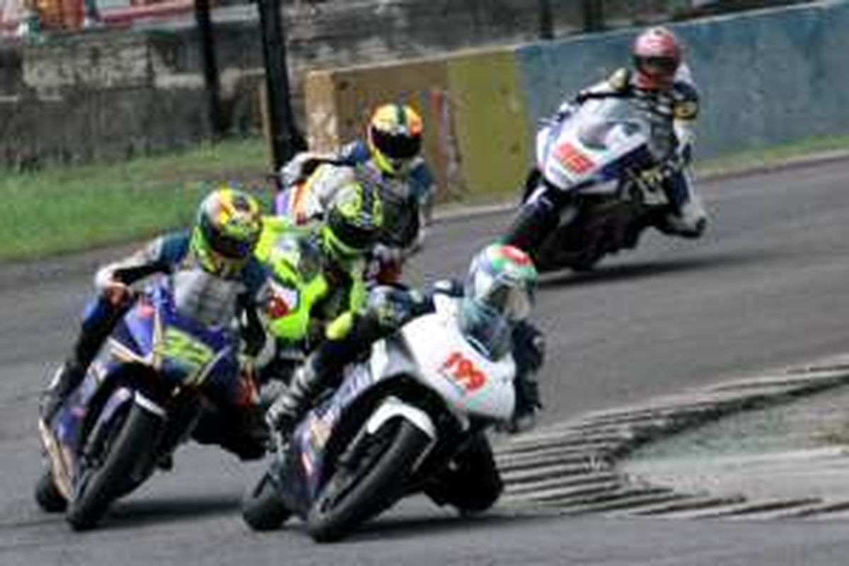 Yamaha mendominasi IRS Seri ke-4 di Sentul, kelas 150 cc dan 250 cc.