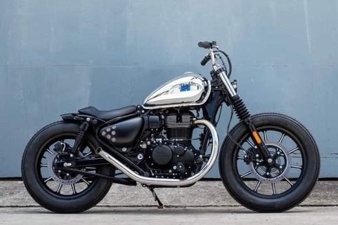 Royal Enfield Meteor 350 Bobber, Jadi Makin Padat