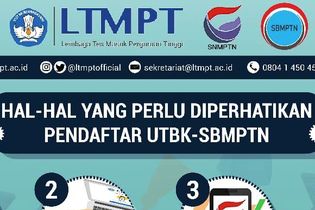 Besok Akhir Pendaftaran UTBK-SBMPTN 2020, Simak Pesan Penting LTMPT