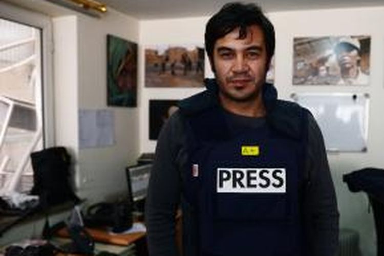 Wartawan AFP di Kabul, Sardar Ahmad. 