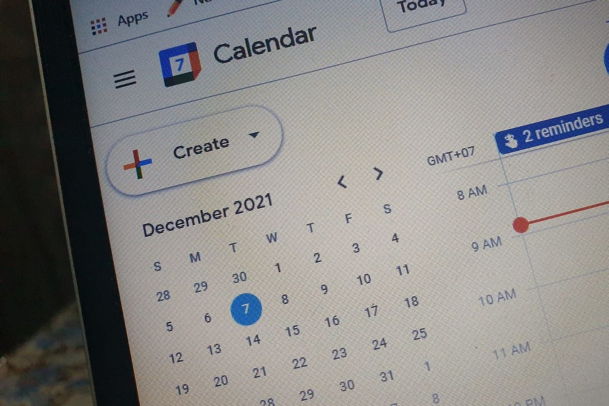 ilustrasi Google Calendar.