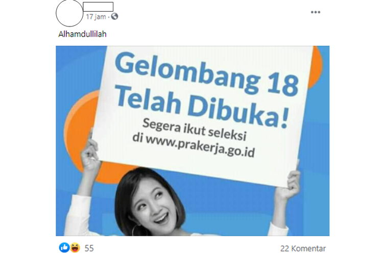 Ramai Kabar Kartu Prakerja Gelombang 18 Telah Dibuka Benarkah Ini Kata Pengelola Halaman All Kompas Com