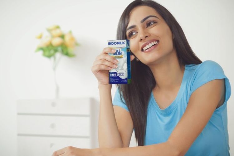 Minum susu di pagi hari bisa melengkapi asupan kalori sarapan