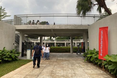 Area dan Fasilitas Taman Literasi Martha Christina Tiahahu di Blok M