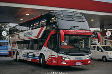 Deretan Bus Double Decker yang Beroperasi di Tanah Celebes