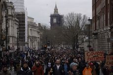 Masyarakat Inggris Turun di Jalan untuk Protes Anti-lockdown Covid-19