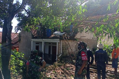 Angin Puting Beliung Terjang Kabupaten Bandung, 13 Rumah Rusak