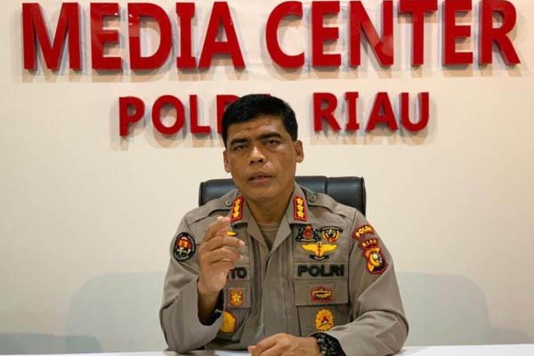 Kabid Humas Polda Riau, Kombes Pol Sunarto.