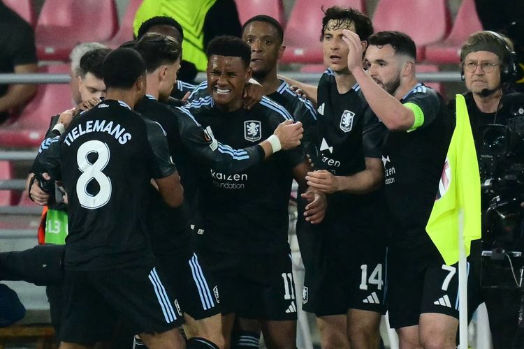 Hasil Lengkap Liga Europa: Dominasi Aston Villa, Freiburg Kalahkan Celta Vigo