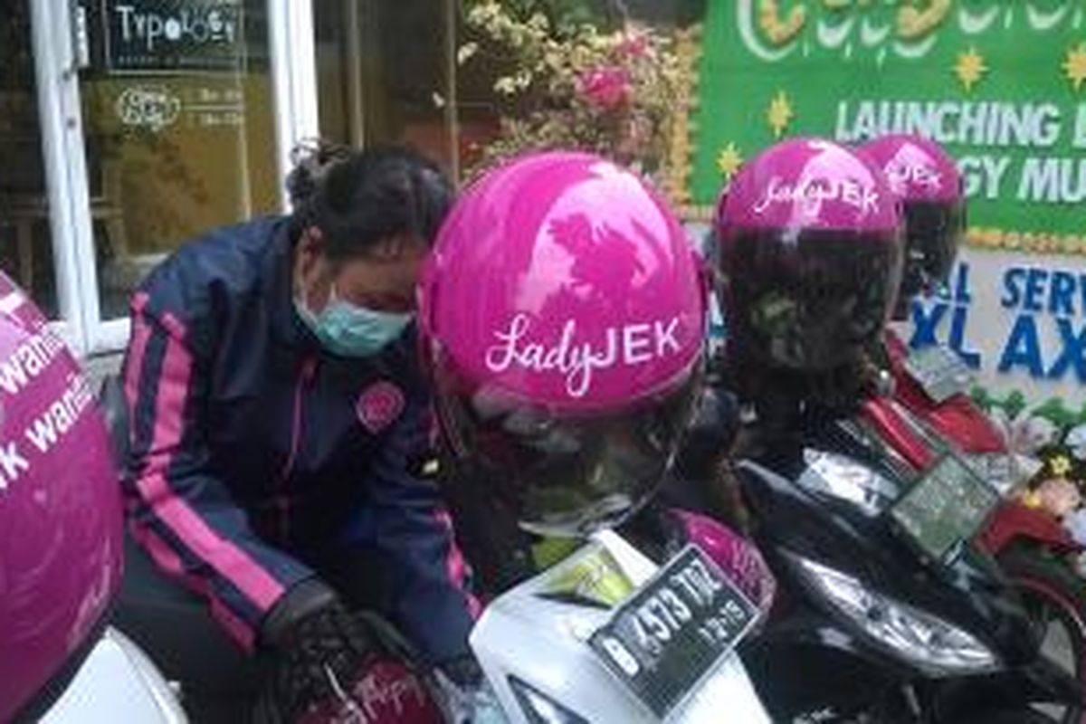 Ladyjek, Ojek online khusus wanita yang akan memudahkan transportasi wanita di Jakarta.