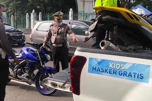 Dasar Hukum Polisi Tahan Motor yang Pakai Knalpot Berisik