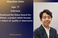 Bikin Proyek Atasi Polusi Udara, Siswa SMA Ini Raih Diana Award 2024