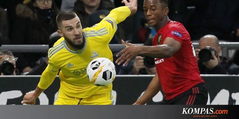 Hasil Astana Vs Manchester United, Setan Merah Kalah - Kompas.com - KOMPAS.com