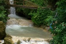 Jalan-jalan ke Air Terjun Kedung Pedut Kulon Progo, Oh Indahnya...