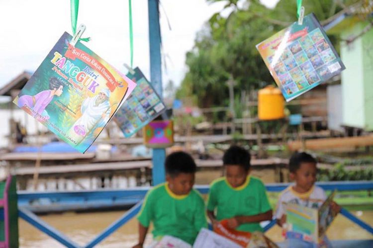 Ilustrasi. Pengembangan Literasi Baca di Kalimantan Utara