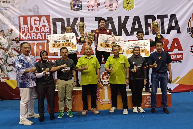 INKAI DKI Juara Umum Seri 1 Liga Pelajar Karate, Wadah Jaring Atlet
