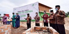 Masjid Az Zahra di Lampung Utara Resmi Dibangun, Dompet Dhuafa Gelar Peletakan Batu Pertama 