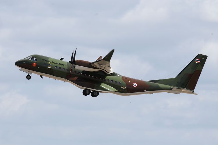 Airbus C295 yang dioperasikan Angkatan Darat Kerajaan Thailand.
