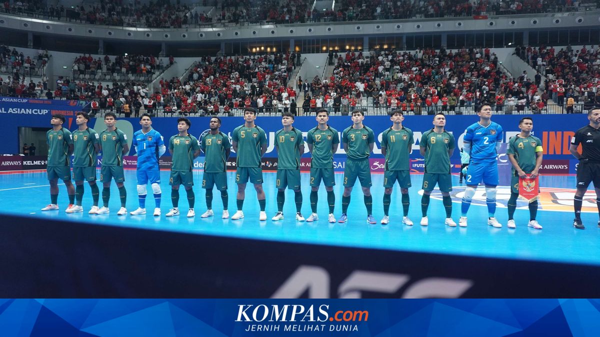 Jadwal Indonesia Vs Jepang di Semifinal Piala Asia Futsal 2026, Live di Mana?
