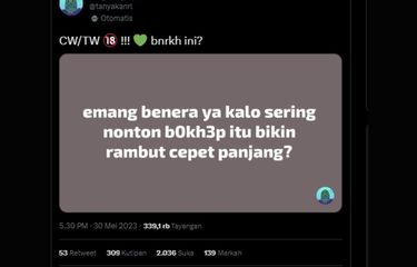 Ramai soal Nonton Film Porno Membuat Rambut Cepat Panjang, Ini ...