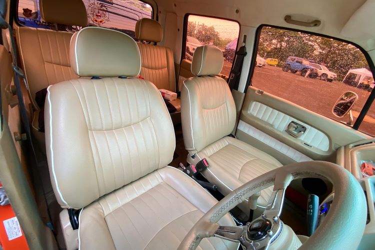 modifikasi Karimun bergaya retro klasik 