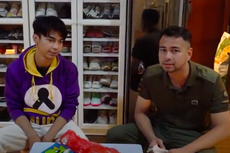 Datang ke Andara, Dimas, Tukang Bakso Viral Dapat Sepatu Mahal dari Raffi Ahmad