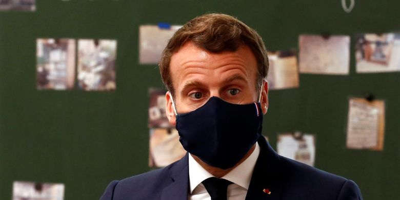 Presiden Perancis Emmanuel Macron