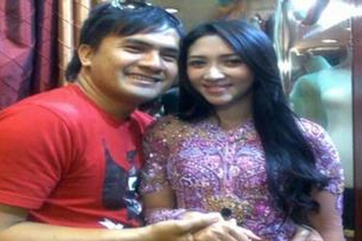 Saipul Jamil bersama Virginia