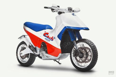 Doyan Motor Mainan, Honda X-ADV Dimodif Ala EZ-9