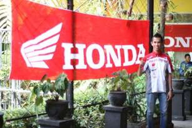 Pebalap Astra Honda Racing Team, Gerry Salim.