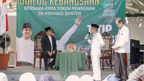 Kampanye di Banten, Cak Imin Janjikan Kesejahteraan Pensiunan ASN