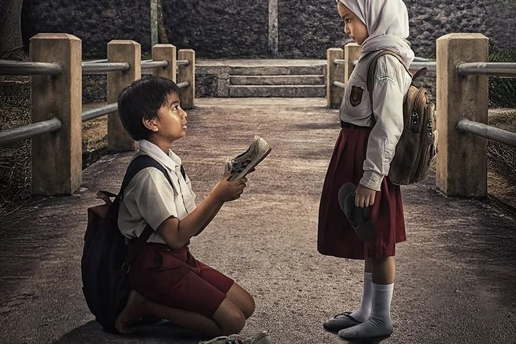 Sambut Perilisan Children of Heaven, MD Pictures Bikin Donasi Sepatu untuk Anak Indonesia