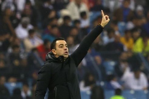 Kata Xavi Usai Raih Trofi Pertama sebagai Pelatih Barcelona