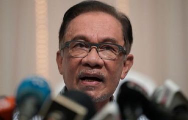 Pemimpin Oposisi Malaysia Anwar Ibrahim