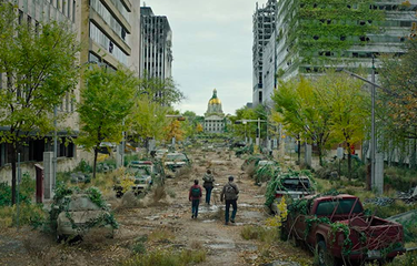 Salah satu adegan dalam serial The Last of Us