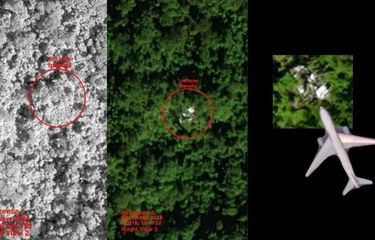 Satelit Temukan Obyek Diduga Lokasi Jatuhnya MH370 di Hutan 