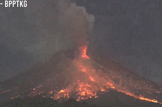 Selasa Sore, Gunung Merapi Keluarkan Awan Panas Guguran dengan Jarak Luncur 1.100 Meter