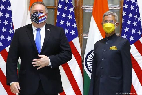 Lawan Pengaruh China, AS dan India Sepakati Pakta Pertahanan