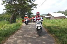 Honda BeAT 40 Hari Non-stop Jelajah Lampung