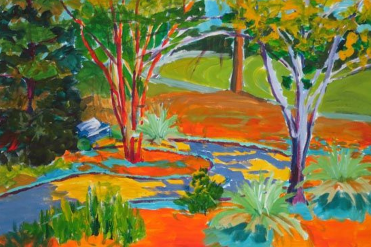 Salah satu lukisan terkenal dari Andre Derain bertema Pemandangan Alam 
