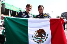 Verstappen dan Sergio Perez Raih Podium Ganda Lagi