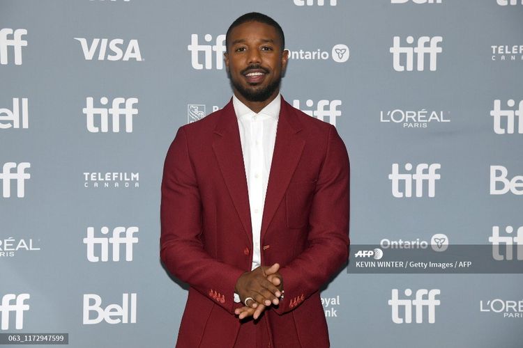 Aktor Michael B Jordan menghadiri konferensi pers film Just Mercy pada perhelatan 2019 Toronto International Film Festival di TIFF Bell Lightbox, Toronto, Kanada, pada 7 September 2019.