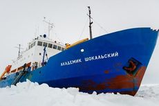 Kapal Pemecah Es AS Dikirim Bantu Bebaskan Kapal Rusia