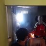 Rumah Makan Padang Terbakar akibat Regulator Tabung Gas Bocor, 1 Orang Terluka