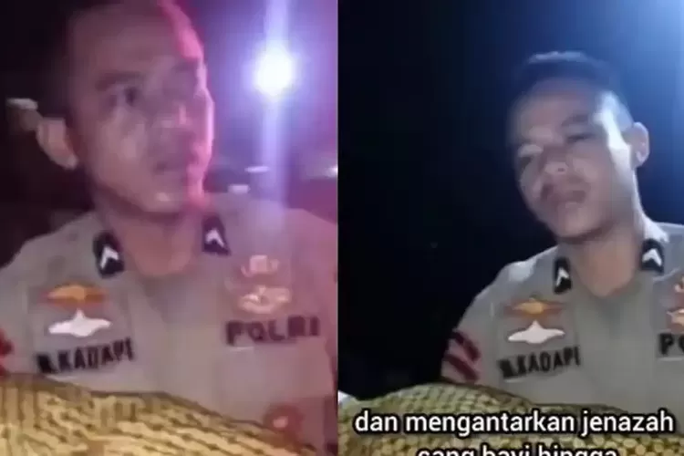 Kisah Bripda Muhammad Kadafi, Polisi Muda di Palembang yang Bantu Biaya Rumah Sakit hingga Pemakaman Bayi