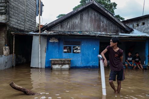 4 RW di Pejaten Timur Terendam Banjir 70 Sentimeter Pagi Tadi, Kini Sudah Surut