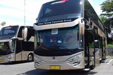 Mengintip Isi Bus Tingkat ala Pesawat Rute Solo-Jakarta