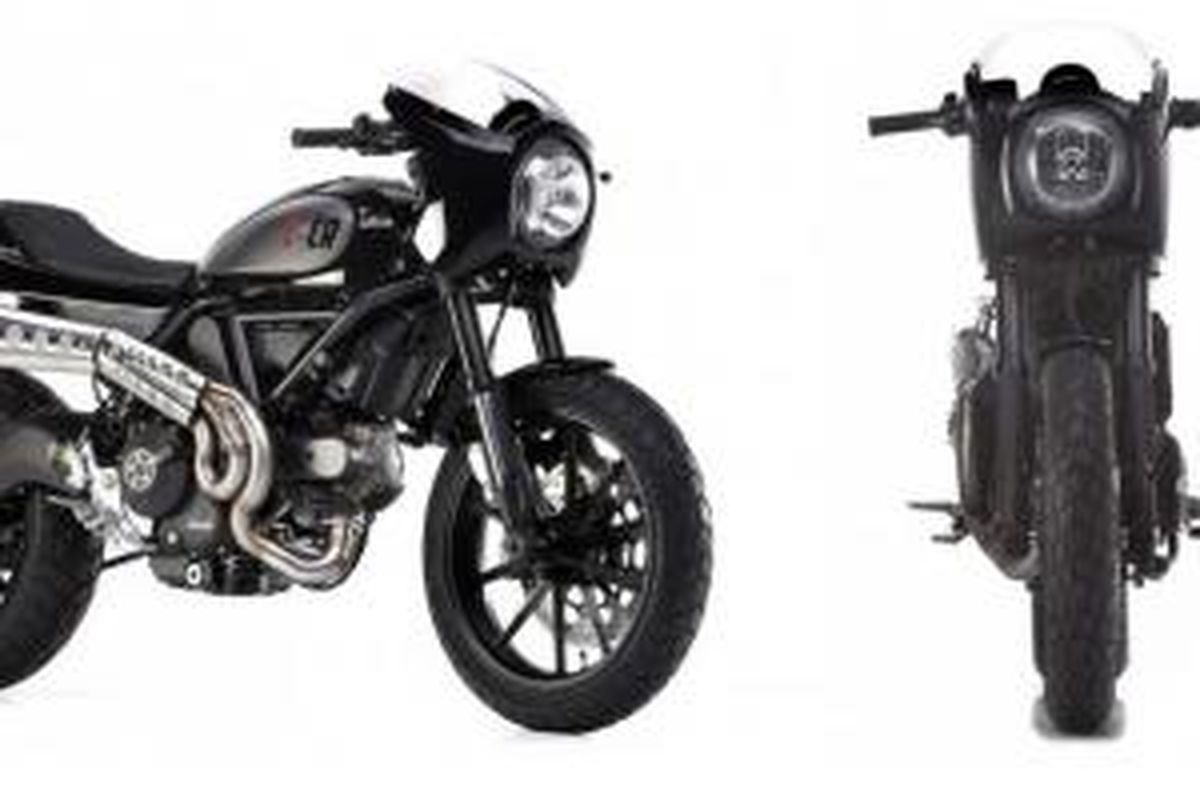 Mr. Martini mengedepankan konsep Scrambler Cafe Racer.